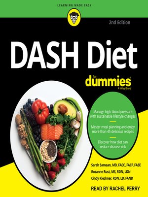 cover image of DASH Diet For Dummies